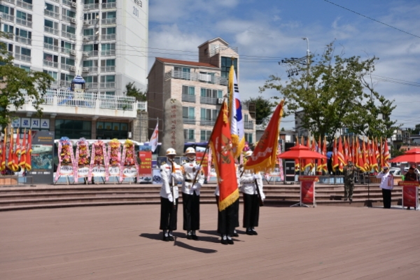 해병대 전승기념식  사진=통영한산대첩축제