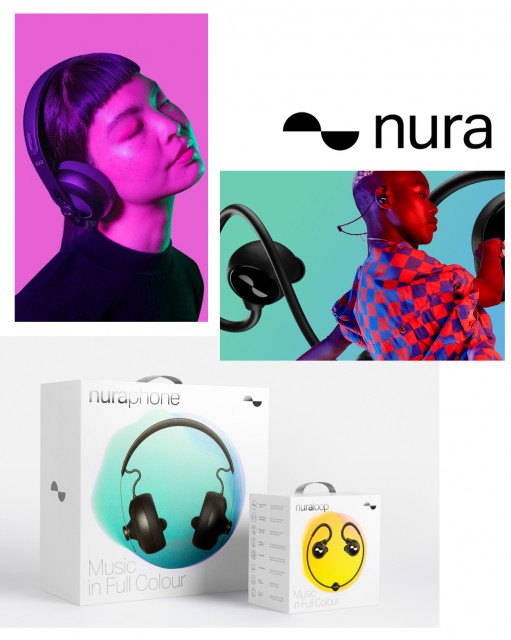사진=nura 브랜드의 ‘nuraphone’과 ‘nuraloop’