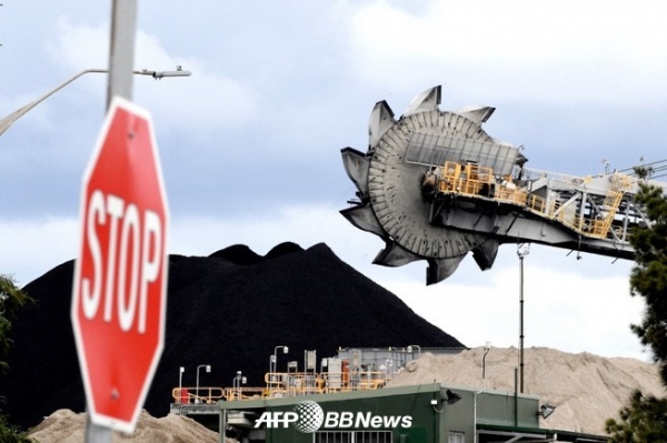 세계 최대 석탄 수출 항구 호주 뉴캐슬ⓒAFPBBNews
